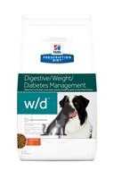 Hill's Prescription Diet Canine w/d корм для лечения сахарного диабета, запоров, колитов у собак 1.5 кг